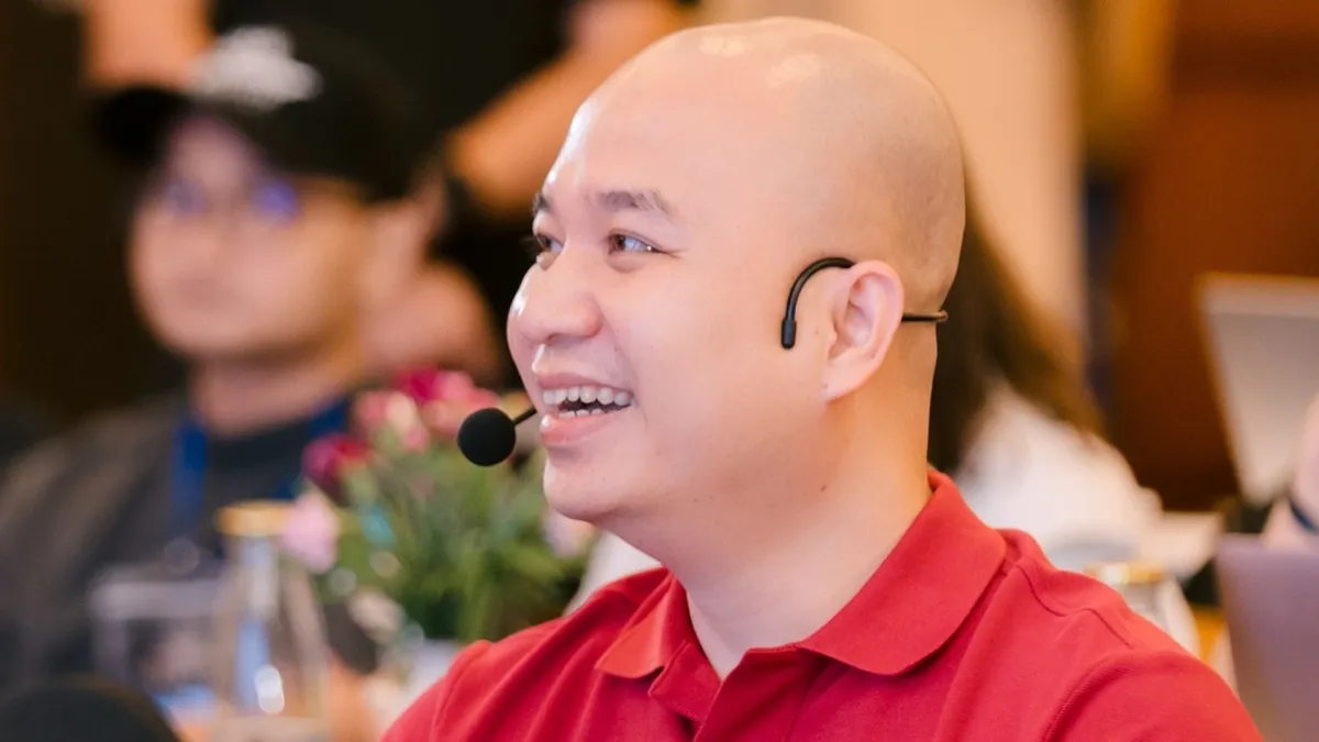 Nguyễn Văn Huân chia sẻ tại sự kiện